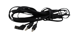 Olsen Bipolar Cord, Twin Pin, with 45 degree angled Instrument Connector, Reusable, 1EA