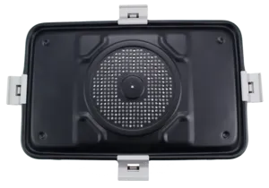 Lid, Quadlock, Filter, Black, Three-Quarter Length