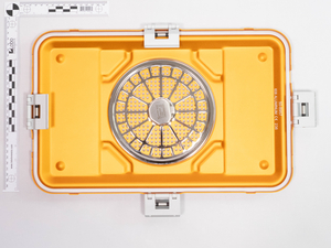 Lid, Quadlock, Filter, Three-Quarter Length, Yellow