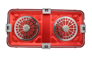 Lid, Quadlock, Filter, Full Length, Red