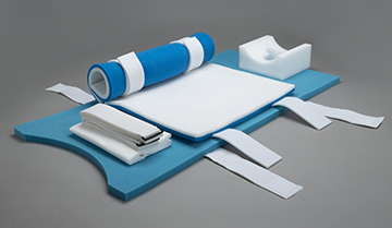 Primepadplus-K15 Trendelenburg and Anti-Skid Pad w:Perineal Cutout w:rail Straps copy