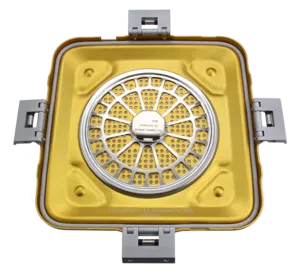 Lid, Quadlock, Filter, Yellow, Half Length