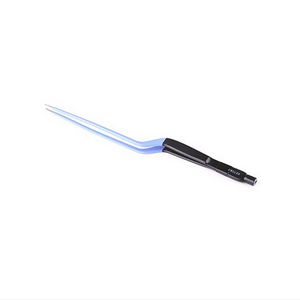Olsen® Foot Activated Bayonet Monopolar Forcep, Reusable, 8.75 in, Serrated, Straight tip, 1.0 mm, 8-32 Unc Instrument Connection