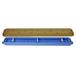 Container, Riley Scopepak, Base & Lid Only, Dimensions 3 in x 20 in x 1 3/10 in, Large