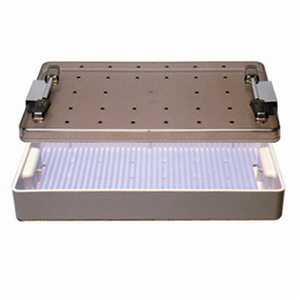 Riley Container; Single Level Base; Lid & Mat; For 7x11 in Minitainer; 10.5 x 6.25 x 0.62 in