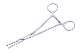 Clamp, Cooley Patent Ductus, Angled, 8 in