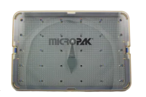 Container, Riley, Micropak Base, Lid, & Mat, 10 x 15 x 1.5 in