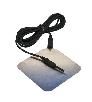 Metal Return Electrode plate with cord for A942, DERM 102, & DERM 101