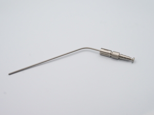 Symmetry Suction Tube; Frazier; Angled; 9 Fr; Semi-Rigid w/Slot; 140 mm Working Length; 5 1/2 in