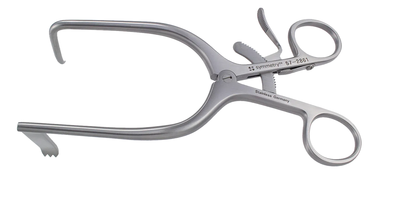 Retraction Disc Retractor, Williams Micro Discectomy, 60 mm x 10 mm, Right Hook, 6 in ...
