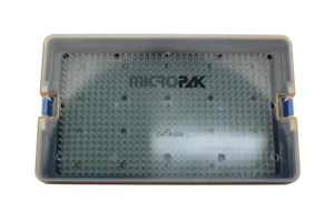 Container, Riley, Micropak Base, Lid, & Mat, 6 x 10 x 1.5 in