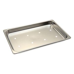 Tray, Mayo, Perforated, 10 in x 6 1/2 in x 3/4 in
