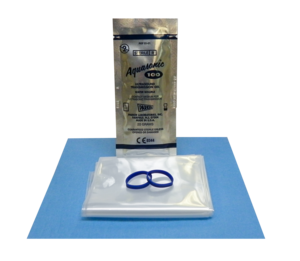 Aspen™ 4 x 24 in Sterile Clear Probe Cover Kit w/3D End