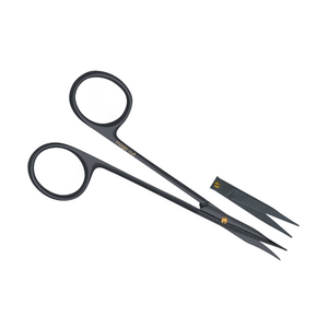 Scissors, Stevens Tenotomy, Curved, Razor Edge & Micro Serrations, Ceramic Coated, 4 1/2 in