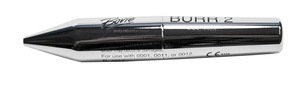 Bovie Ophthalmic Burr Power Handle for corneal rust ring removal, includes one disposable 1mm burr tip