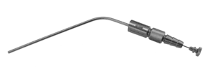 Symmetry Suction Tube; Frazier; Angled; 8 Fr; Semi-Rigid w/Slot; 140 mm Working Length; 5 1/2 in