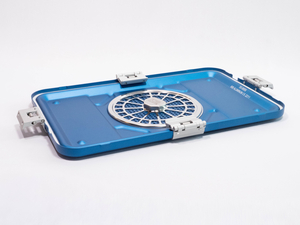 Lid, Quadlock, Filter, Three-Quarter Length, Blue
