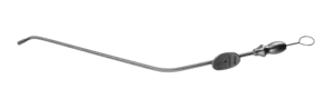Rhoton Suction Tube, Neuro, Curved Up, 7 Fr, 5 1/8 in (130 mm) WL