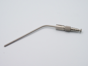 Symmetry Suction Tube; Frazier; Angled; 12 Fr; Semi-Rigid w/Slot; 100 mm Working Length; 4 in