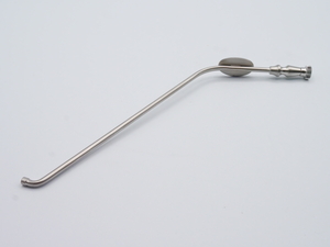Rhoton-Merz Suction Tube, Curved Up, 10 Fr, 13.0 cm