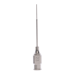 Cannula, Lacrimal, Straight, 23 Gauge, 1 1/2 in, 38 mm