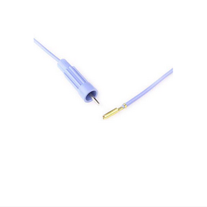 Olsen Monopolar Cord, Resectoscope instrument connector to crimped wire generator connector, 10 ft, Single Use, 50/Bx