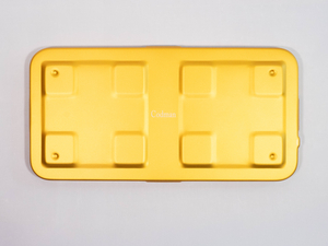 Lid, Quadlock, Security, Yellow, Full Length