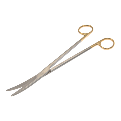 Scissors, Mayo Carroll, Curved, Smooth Blade, TC, 9 in | Aspen Surgical