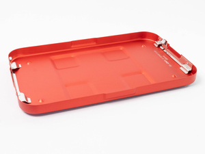 Lid, Quadlock, Security, Red, Three-Quarter Length
