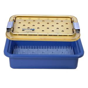 Container, Riley, Micropak Base, Lid, & Mat, 5.5 x 9.5 x 2.5 in