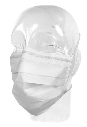 Precept® High Filtration Surgical Mask with Stretch Knit Ties