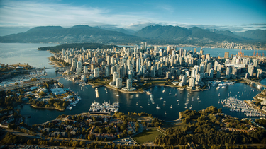 Vancouver from the air
