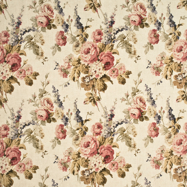 Vintage Floral - Antique/Rose