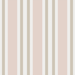 Polo Stripe - Soft Pink