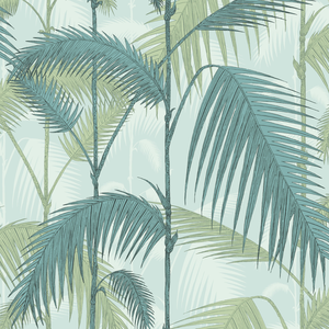 Palm Jungle - Print Room Blue/Mint