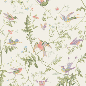 Hummingbirds - Soft Multi-Colour