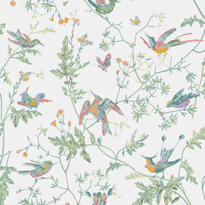 Hummingbirds - Pastel