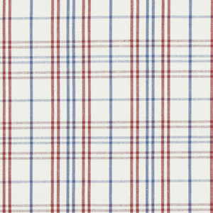 Purbeck Check - Red/Blue