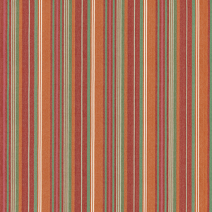 Petra Stripe - Red/Green