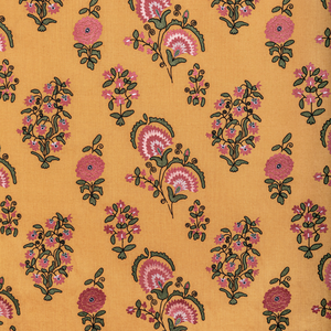 Mead Embroidery - Saffron/Petal
