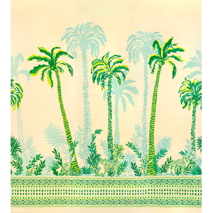 Palms Way Mural Gc - Green