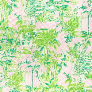 Palm Beach - Pink/Green