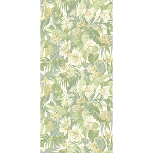 Tropical Floral - Soft Green