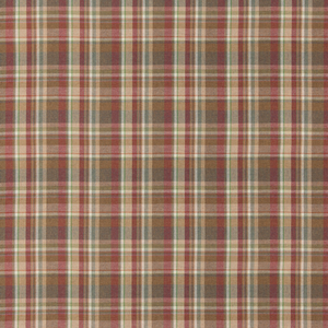 Lindisfarne Plaid - Red/Gold