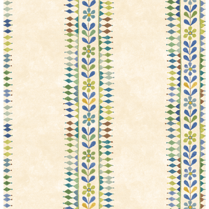 Flower Pot - Blue/Green