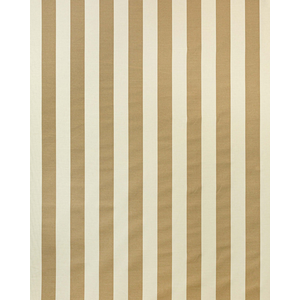 Avenue Stripe - Taupe On White