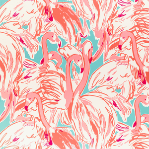 Pink Colony Wp - Aqua/Pink