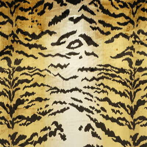 Silk Tiger Velvet - Oro