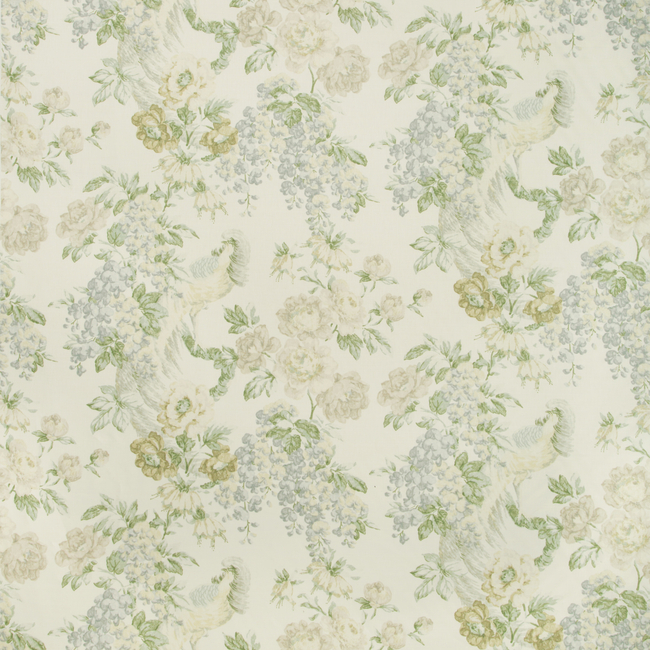 Montecito Floral - Sky/Green | Kravet