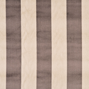 Astley Stripe Velvet - Mink/Biscuit
